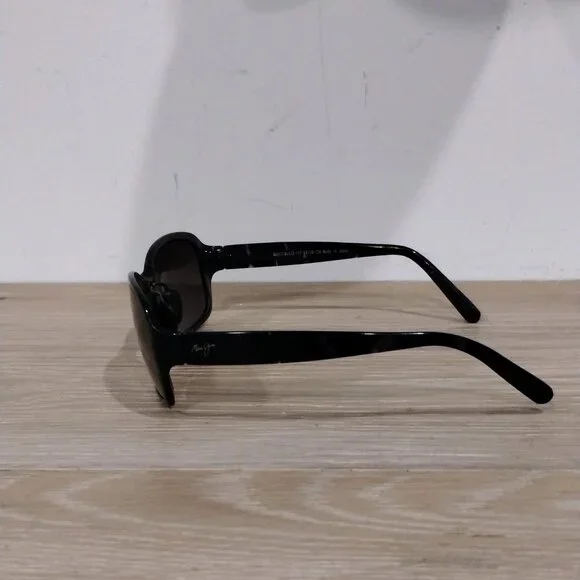 Maui Jim Koki Beach Sunglasses MJ433-11T Black Grey Tortoise Polarized - Picture 4 of 8